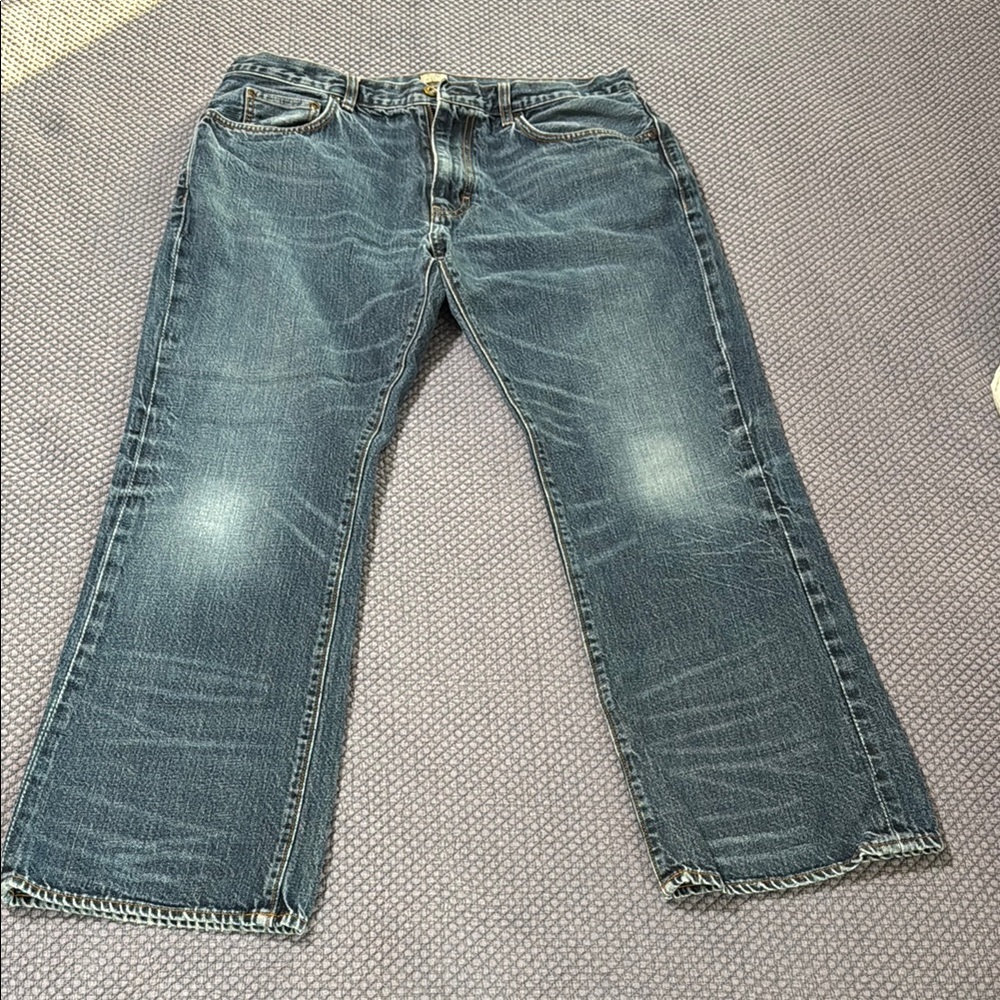 J. Crew Blue Relaxed Jeans with Vintage Appeal